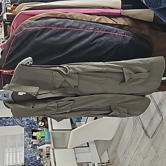 Utility Microfiber Zipup Super cute Jacket XS On Trend - Picture 5 of 9